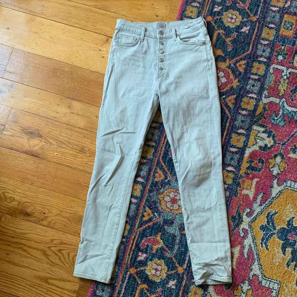 Light wash Citizens of Humanity high rise jeans